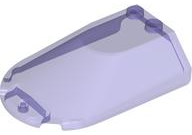 Windscreen 4 x 6 x 1 1/3 in Trans-Purple