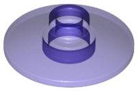 Dish 2 x 2 Inverted [Radar] in Trans-Purple