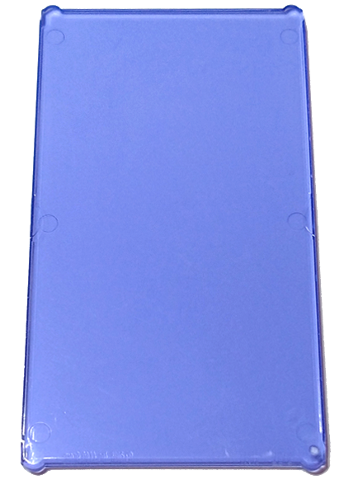 Glass for Window 1 x 4 x 6 in Trans-Purple