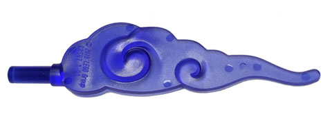 Cloud / Dust with Bar in Trans-Purple