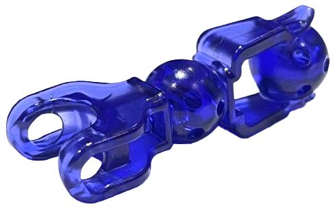 Large Figure Skeletal, Limb with 2 Ball Joints, and Ball Socket in Trans-Purple