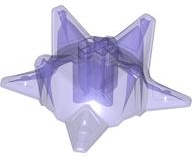 Large Figure Weapon Spiked Ball, Half in Trans-Purple