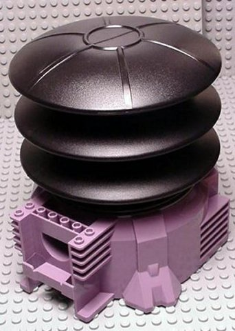 Launcher, Aero Tube Air Pump 16 x 14 x 13 [Complete Assembly] in Sand Purple