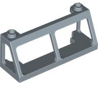 Windscreen 2 x 6 x 2 Train without Glass in Sand Blue