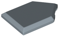 Tile Special 2 x 3 Pentagonal in Sand Blue