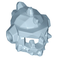 Helmet Angular with Side Holes in Sand Blue