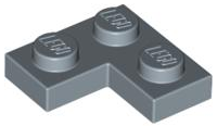 Plate 2 x 2 Corner in Sand Blue