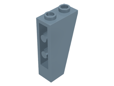 Brick Sloped Inverted 75° 2 x 1 x 3 in Sand Blue