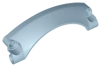 Technic Panel Car Mudguard Arched 9 x 2 x 3, Arched Top #42 in Sand Blue