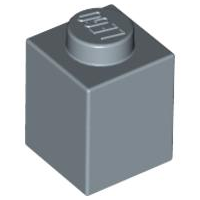 Brick 1 x 1 in Sand Blue