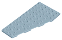 Wedge Plate 6 x 12 Left in Sand Blue