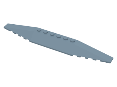 Brick Wedged, Sloped 2 x 16 Triple in Sand Blue