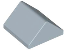 Brick Sloped 45° 2 x 2 Double in Sand Blue