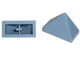 Brick Sloped 45° 2 x 1 Triple with Ovoid Bottom Pin in Sand Blue