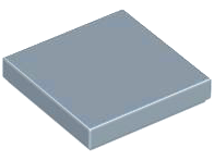 Tile 2 x 2 with Groove in Sand Blue