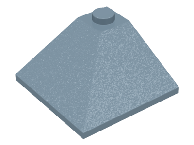 Brick Sloped 33° 3 x 3 Double Convex in Sand Blue