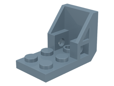 Bracket 3 x 2 - 2 x 2 [aka Space Seat] in Sand Blue