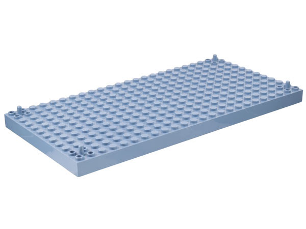 Brick Special 12 x 24 with 4 Corner Pegs in Sand Blue