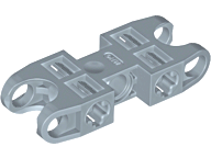 Technic Axle and Pin Connector 2 x 5 with Two Ball Joint Sockets in Sand Blue