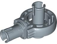 Technic Rotation Joint Ball Loop with Two Perpendicular Pins with Friction in Sand Blue