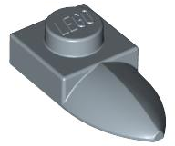 Plate Special 1 x 1 with Tooth in Sand Blue