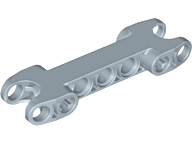 Technic Axle and Pin Connector 2 x 7 with Two Ball Joint Sockets in Sand Blue