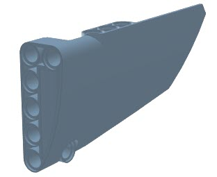 Technic Panel Fairing #18 Large Smooth, Side B in Sand Blue