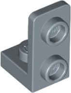 Bracket 1 x 1 - 1 x 2 Inverted in Sand Blue