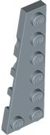 Wedge Plate 6 x 2 Left in Sand Blue