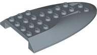 Aircraft Fuselage Curved Aft Section 6 x 10 Top in Sand Blue