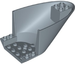 Aircraft Fuselage Curved Aft Section 6 x 10 Bottom in Sand Blue