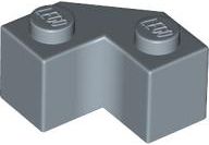 Brick Wedged 2 x 2 Facet in Sand Blue