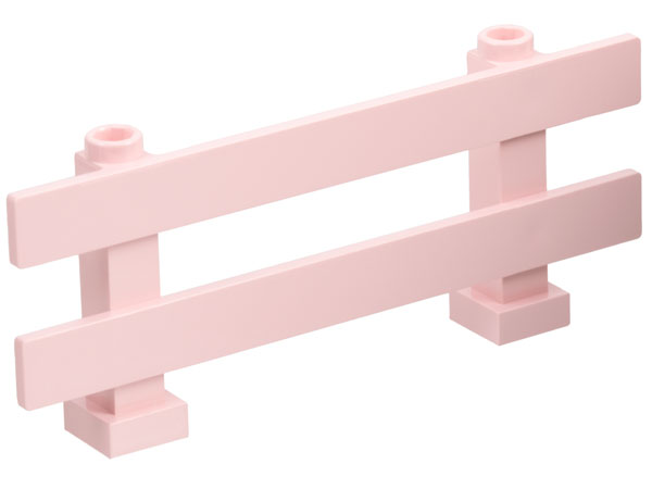 Fence 1 x 8 x 2 2/3 in Rose Pink