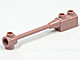 Bar 1 x 8 with Brick 1 x 2 Curved Top End (Original, No Axle Holder) in Sand Red