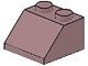 Brick Sloped 45° 2 x 2 in Sand Red