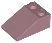Brick Sloped 33° 3 x 2 in Sand Red