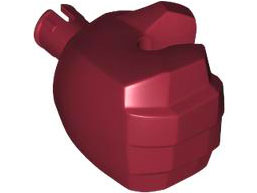 Hand Hulk - Right in Dark Red