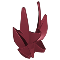 Large Figure Limb Cover, Armour with Spikes in Dark Red