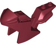 Fairing, Motorcycle, Racing (Sport) Bike in Dark Red