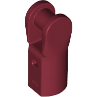 Bar Holder with Hole and Bar Handle in Dark Red