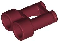 Equipment Binoculars in Dark Red