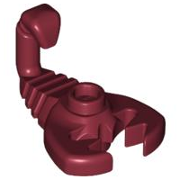 Animal, Scorpion in Dark Red