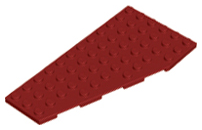 Wedge Plate 6 x 12 Left in Dark Red