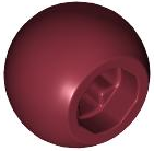 Technic Ball Joint in Dark Red
