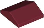 Brick Sloped 33° 2 x 2 Double in Dark Red