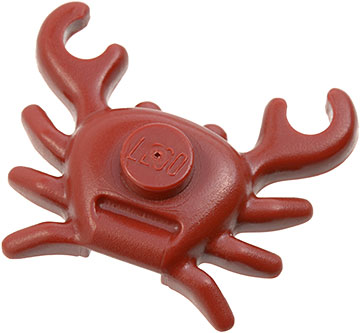 Animal, Crab in Dark Red
