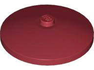 Dish 4 x 4 Inverted [Radar] in Dark Red