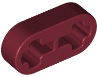 Technic Beam 1 x 2 Thin in Dark Red