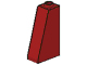 Brick Sloped 75° 2 x 1 x 3 with Open Stud in Dark Red