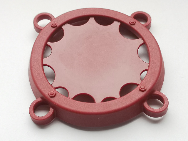 Duplo Trampoline 5 x 5 (Little Robots) in Dark Red